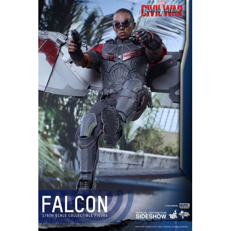  Captain America Civil War Figure Movie Masterpiece 1/6 Falcon