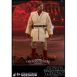  Star Wars Episodio III Figura Movie Masterpiece 1/6 Obi-Wan Kenobi Deluxe Version