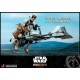 Star Wars The Mandalorian Figura 1/6 Scout Trooper & Speeder Bike