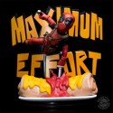 Marvel Q-Fig MAX Diorama Deadpool Maximum Effort