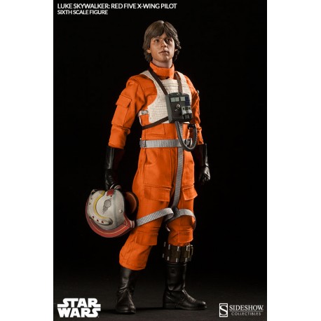 Star Wars Figura 1/6 Luke Skywalker Red Five X-wing Pilot 