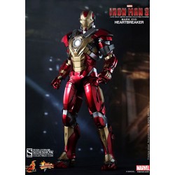  Iron Man 3 Figure Movie Masterpiece 1/6 Iron Man Mark 17 Heartbreaker 