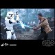 Star Wars Episode VII Pack de 2 Figuras Movie Masterpiece 1/6 Finn y Stormtrooper Primera Orden Control de Disturbios