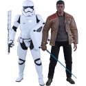 Star Wars Episode VII Pack de 2 Figuras Movie Masterpiece 1/6 Finn y Stormtrooper Primera Orden Control de Disturbios