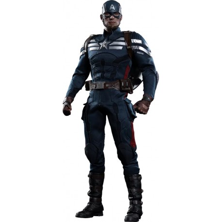 Capitán América 2 Figura Movie Masterpiece 1/6 Captain America Stealth S.T.R.I.K.E. Suit 