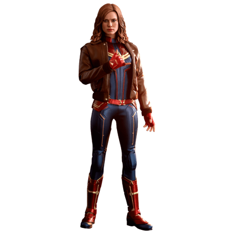 Capitana Marvel Figura Movie Masterpiece 1/6 Capitana Marvel Deluxe Ver.