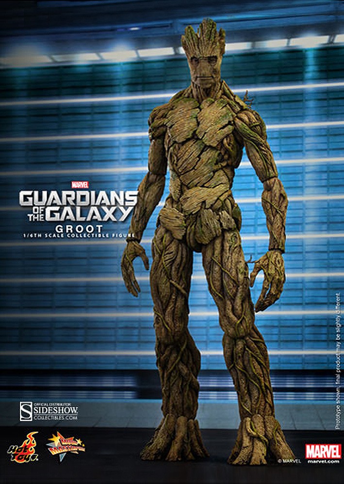 Guardians of the Galaxy Figure Movie Masterpiece 1/6 Groot - Fanatic Cartoon
