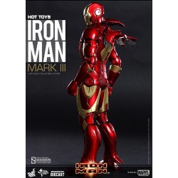 Iron Man Figure Movie Masterpiece Diecast 1/6 Iron Man Mark III