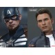 Captain America 2 Pack of Figure Movie Masterpiece 1/6 Captain America & Steve Rogers