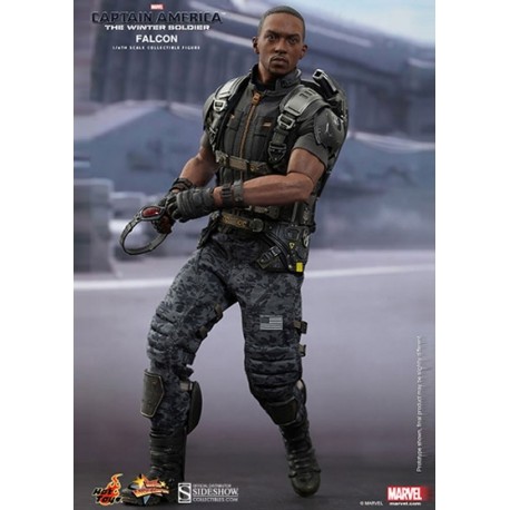  Captain America The Winter Soldier Figure Movie Masterpiece 1/6 Falcon