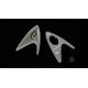 Star Trek 2009 réplica 1/1 Distintivo Ingeniería de la Flota Estelar Magnético