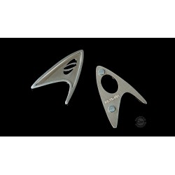 Star Trek 2009 réplica 1/1 Distintivo Científico de la Flota Estelar Magnético